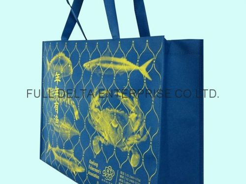 不織布立體環保袋/贈禮品袋(漁會)